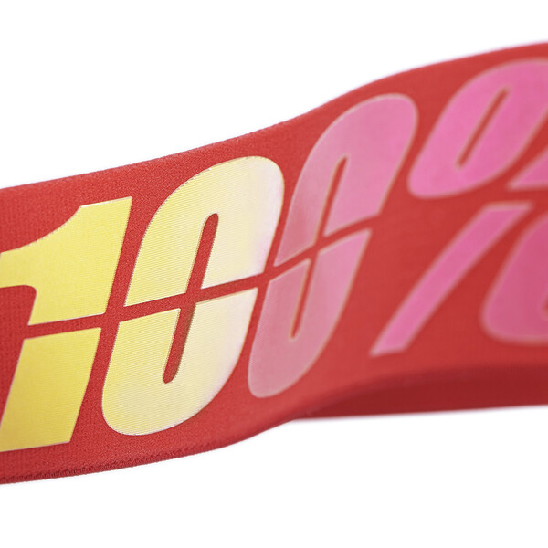 100% - Masque Armega Nuketown - Red/Blue Mirror Rouge / Or / Bleu