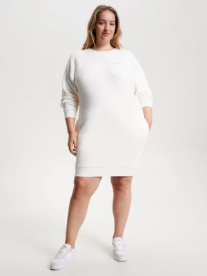Vestido Moletom com Logo da Coleção Curve 1985