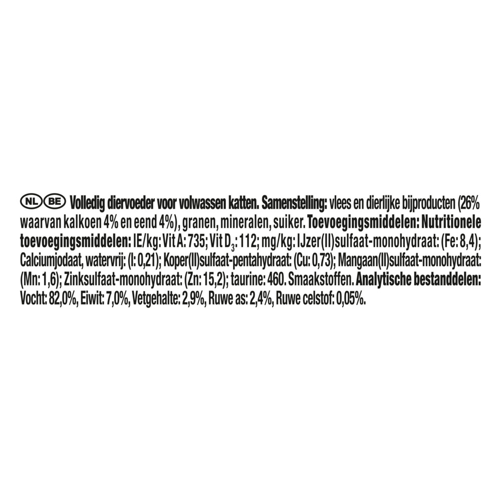 Gourmet Gold Fijne Hapjes Kalkoen - eend85 gr