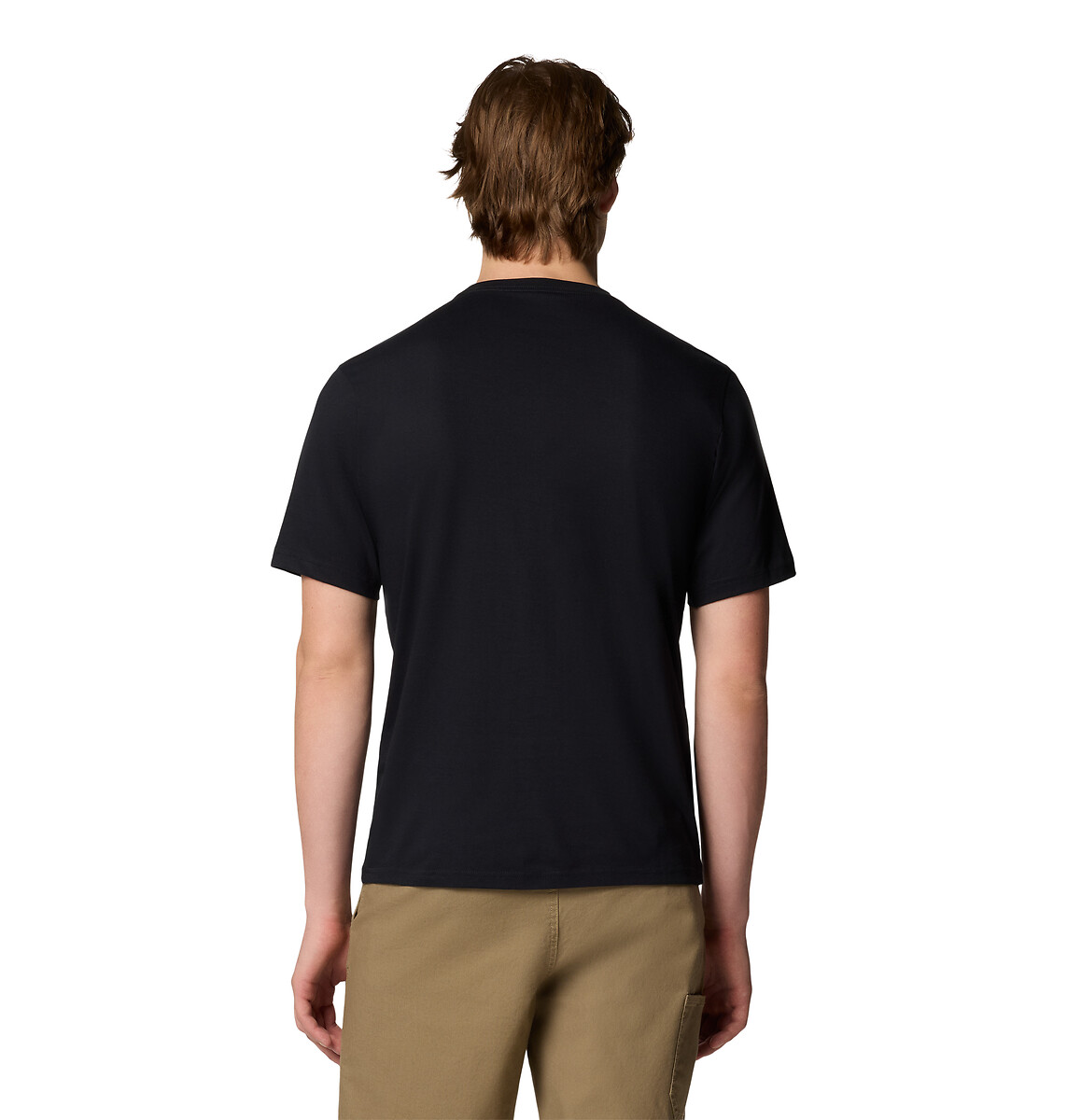 COLUMBIA<br>Camiseta de manga curta com logo no peito essencial