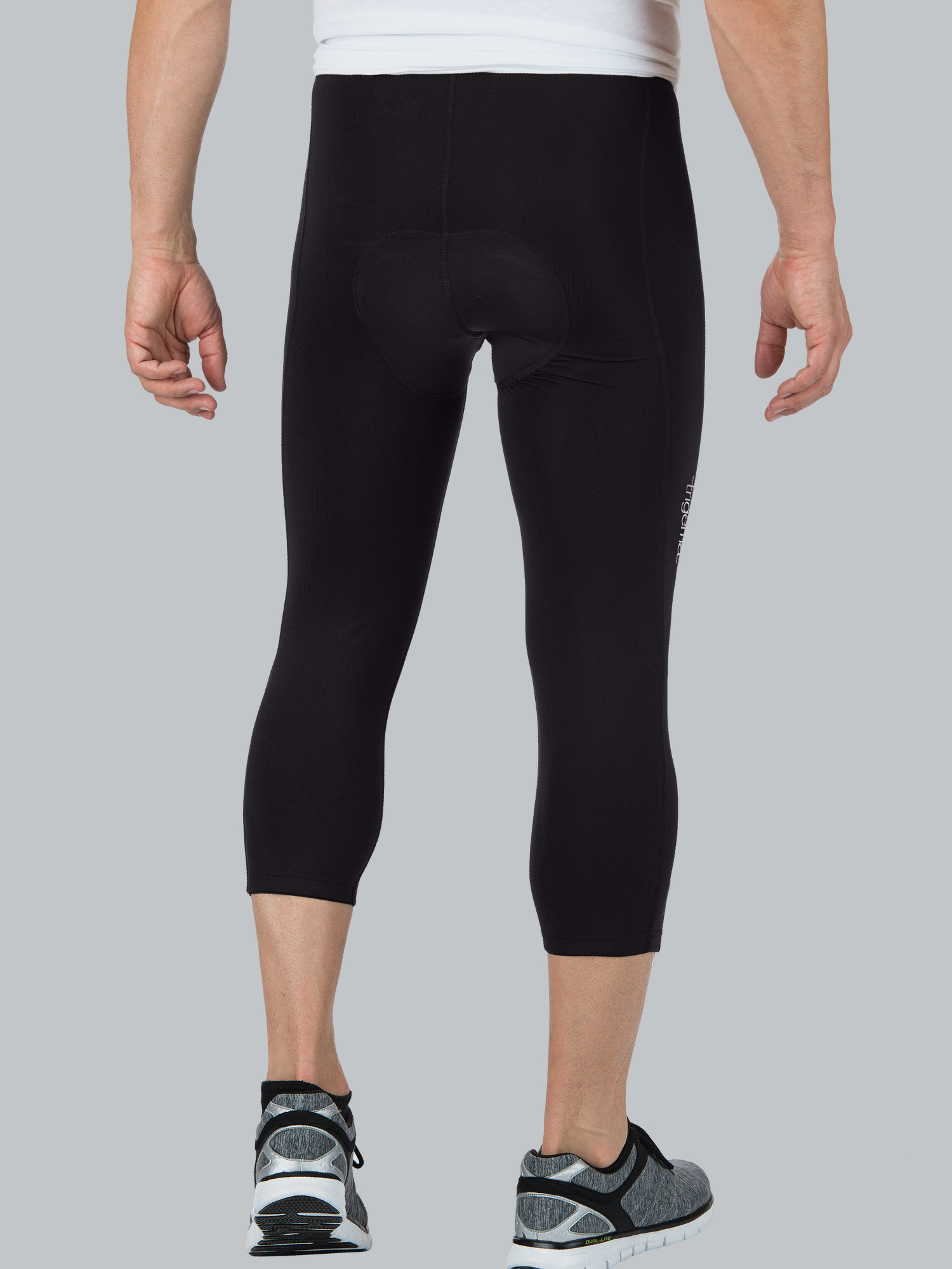 3/4 Radlerhose Schwarz