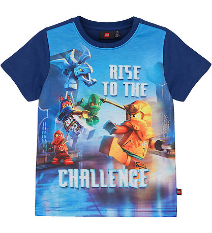 LEGO? Ninjago T-shirt - LWTano 131 - Dark Blue m. Print