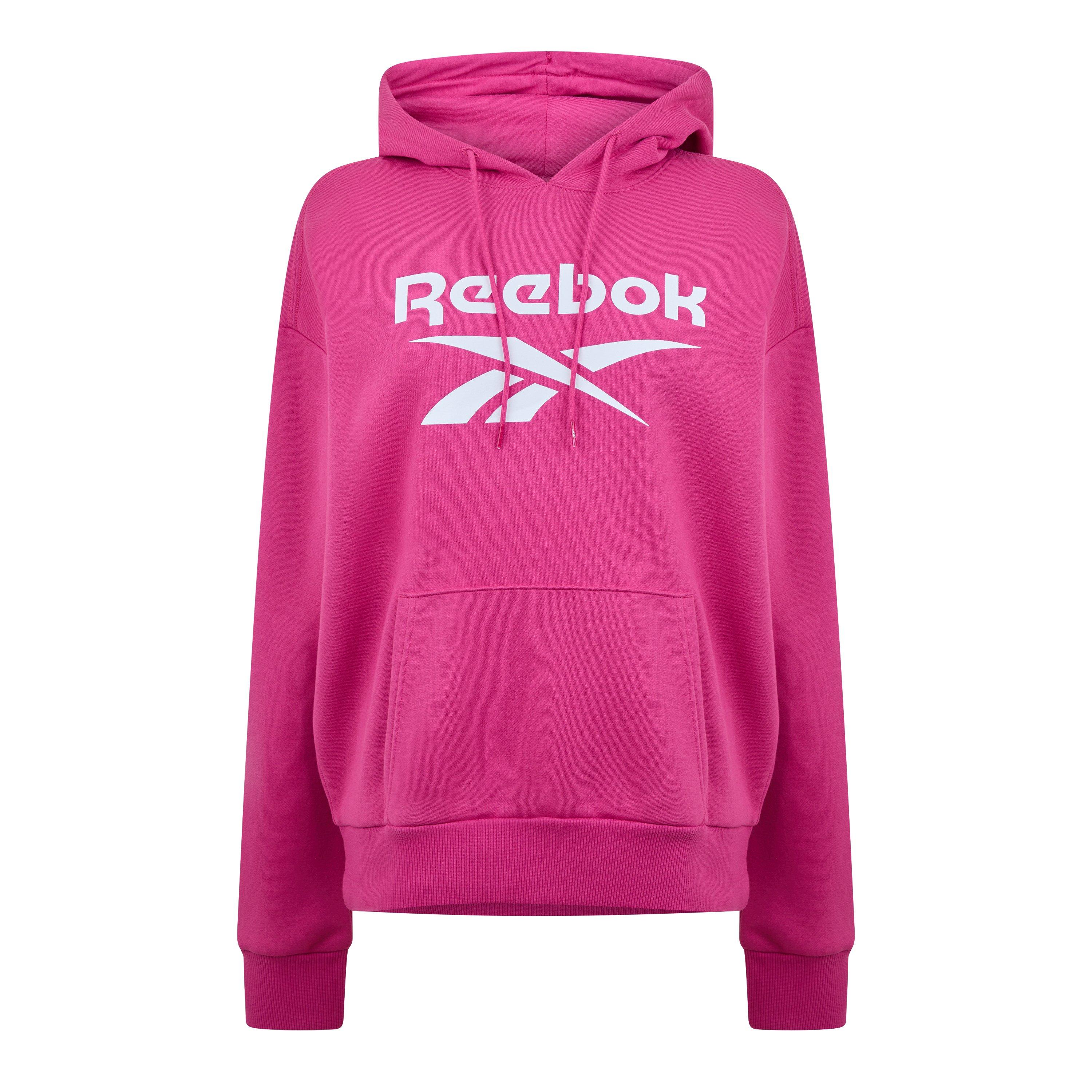 Reebok Identity Big Logo Fleece Hoodie Womens Hoody