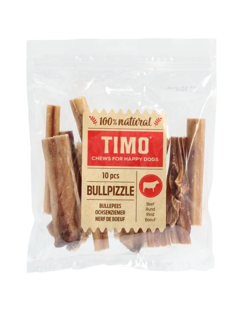 Timo Bullepees 12cm - Hondensnacks - 260 g