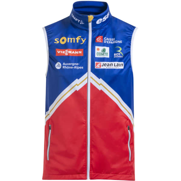 Veste ski de fond CRAFT VEST LIGHT FFS 24 M BLUE/WHITE/RED