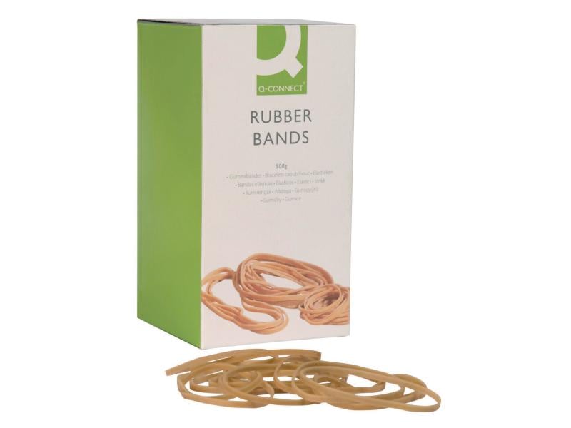 CONNECT Gummiband Nr. 75 9 x 100 mm, 500 g Dauerhaft elastische Gummibänder