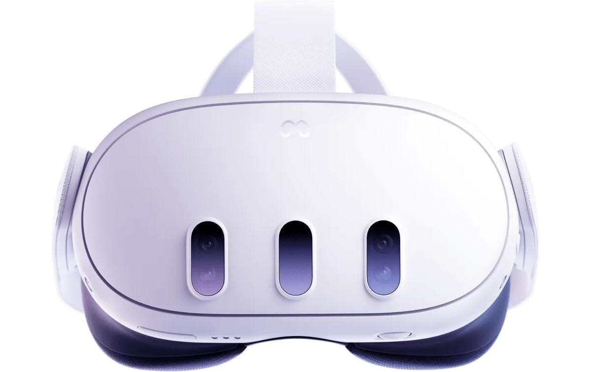 Virtual-Reality-Headset »VR-Headset Meta Quest 3« Speicherkapazität: 512GB