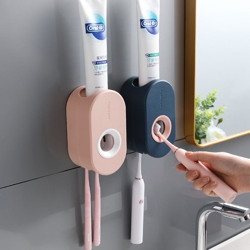 Karnemelk - Wandgemonteerde tandpastadispenser