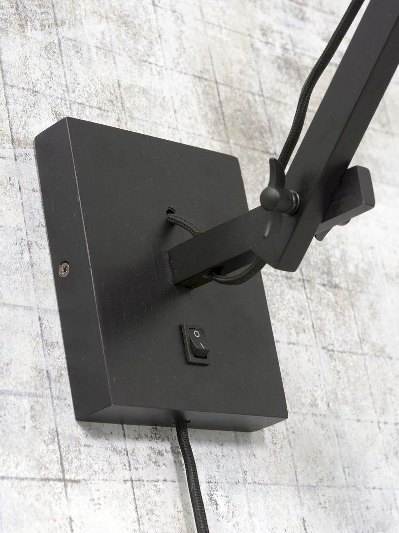 Good&Mojo   Palawan S Black Wandlamp
