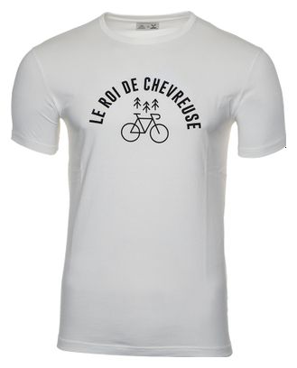 T-Shirt LeBram x Sports d'Époque Roi de Chevreuse Blanc Marshmallow