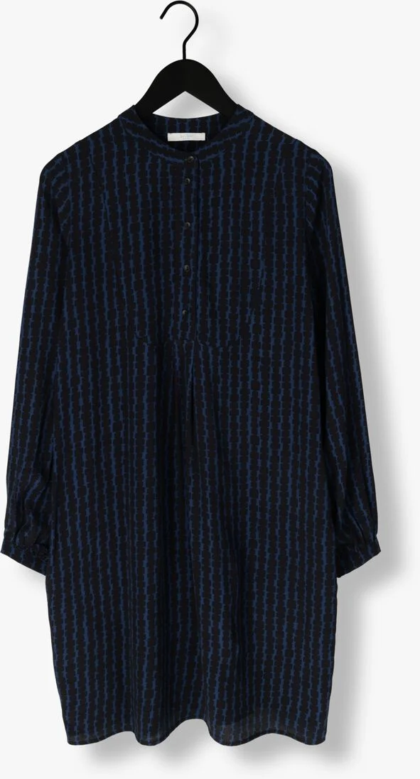 BY-BAR zwarte by-bar mini jurk jennie groove dress