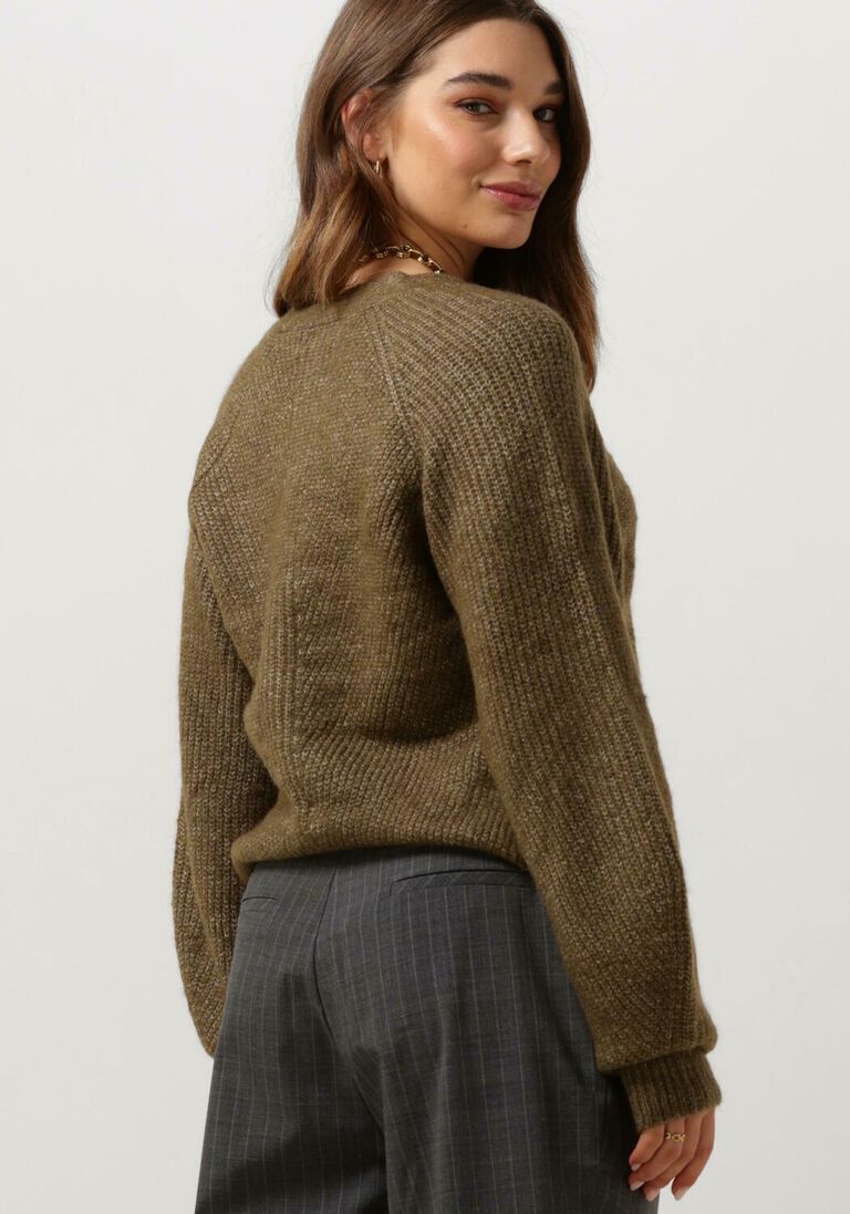 MSCH COPENHAGEN groene msch copenhagen vest mschpetunia peggy cardigan