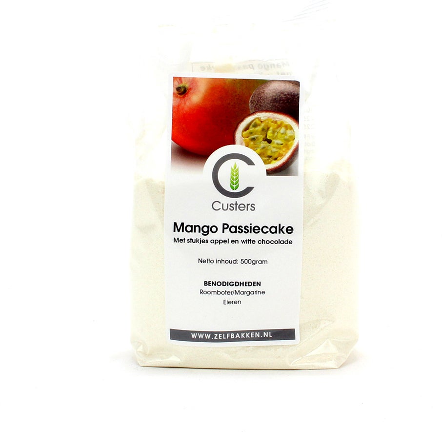 Custers bakmix mango passiecake 500 gr