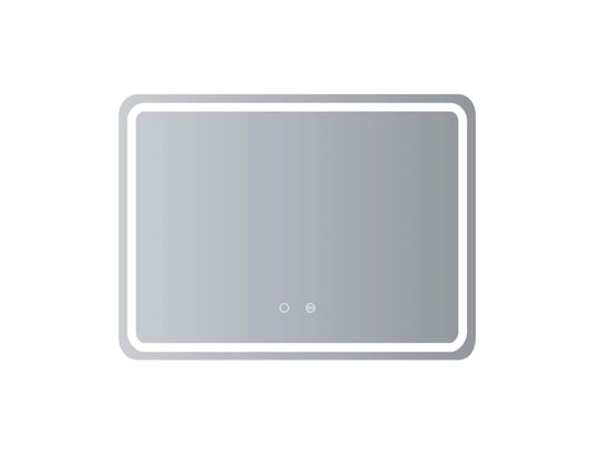 CRISTALED - Miroir de salle de bains lumineux éclairage intégré led fron...