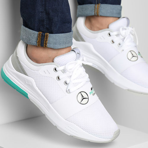 Baskets MAPF1 Wired Run 306787 Puma White Puma Silver