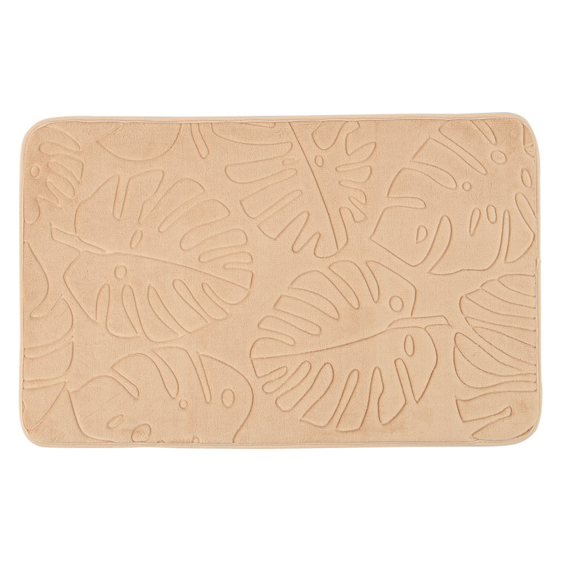 Tapis de salle de bain 'Exotico' beige