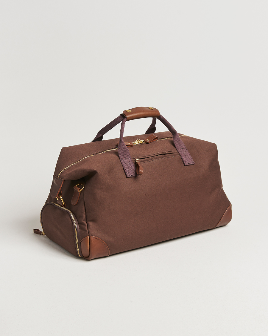 Bennett Winch Canvas Weekender Black Chocolate