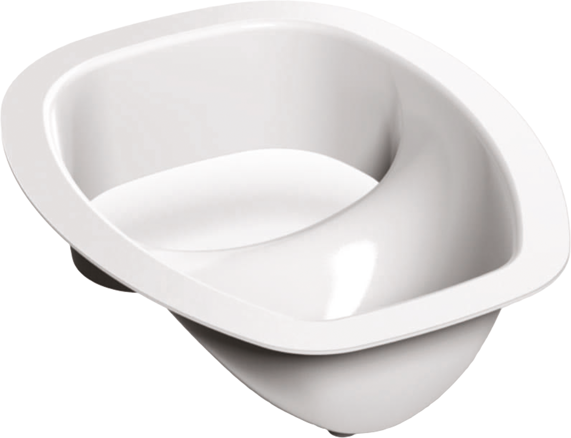 Trelino Trenneinsatz oval weiß