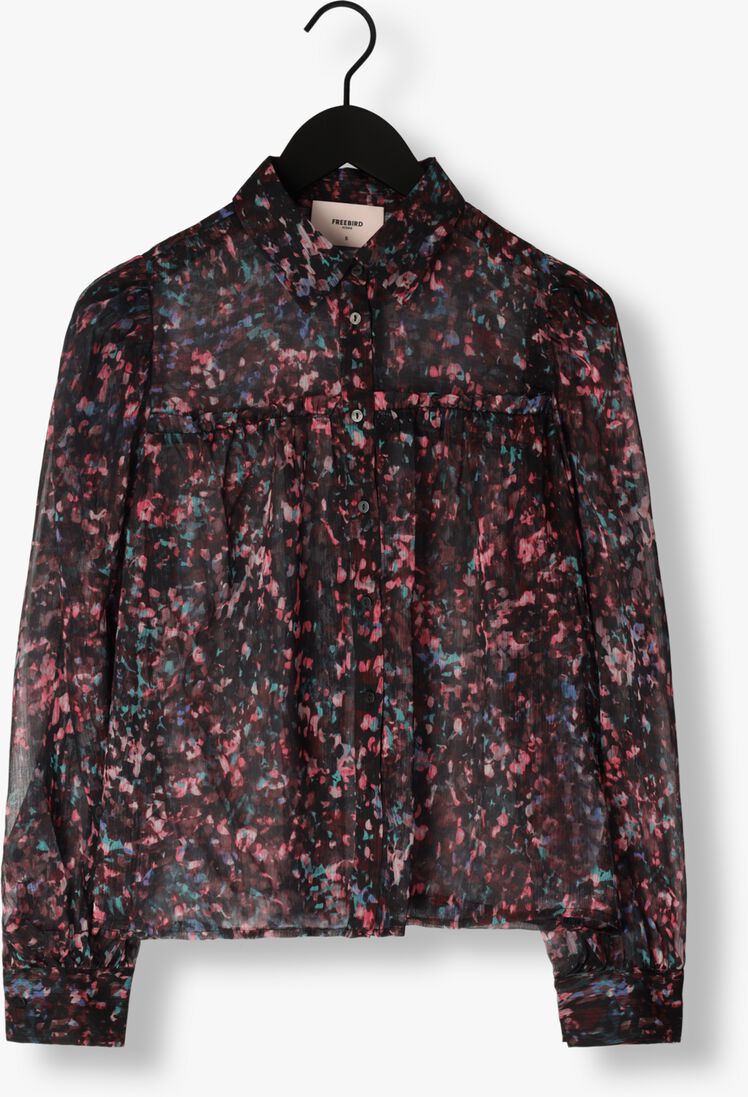 FREEBIRD rode freebird blouse wv-chif-confet-pes-23-3-1