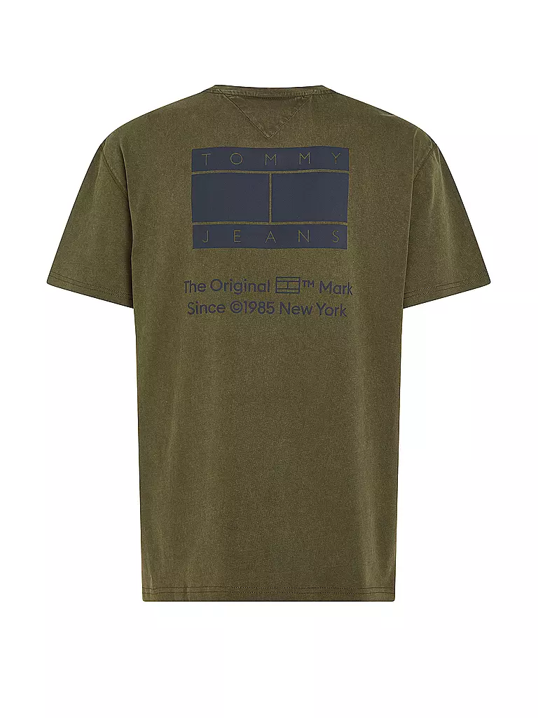 TOMMY JEANS T-Shirt  olive