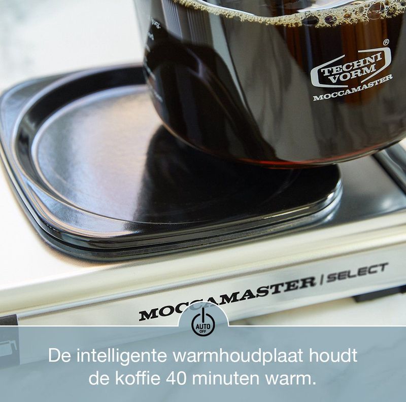 Moccamaster - KBG Select - Koffiezetapparaat - Pastel Blue - 5 Jaar Garantie