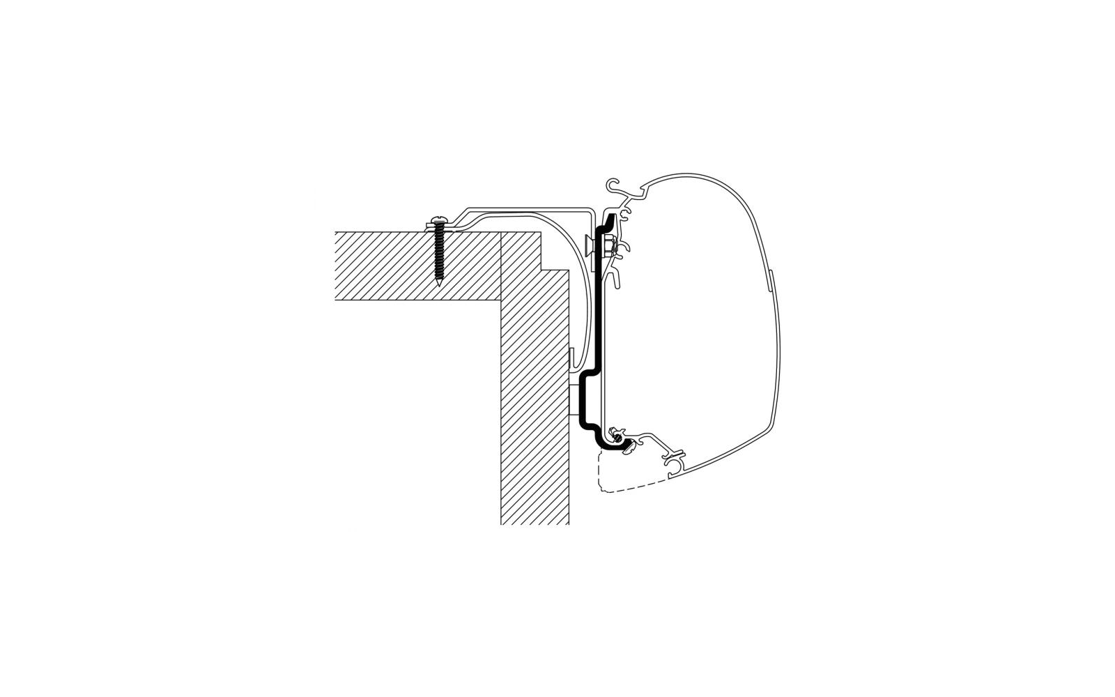 Thule Markisenadapter Laika X Set