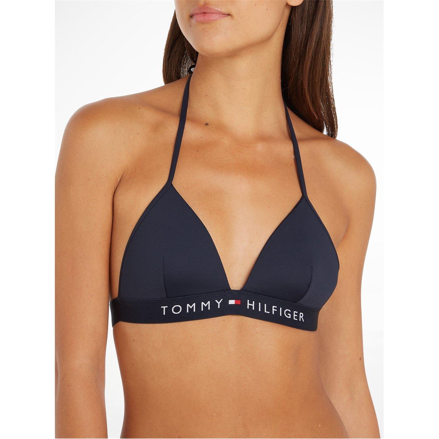 Tommy Hilfiger Fixed Triangle Bikini Top