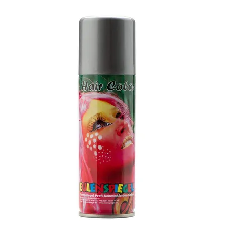 Eulenspiegel Perlglanz Color Haarspray Silber, 125ml
