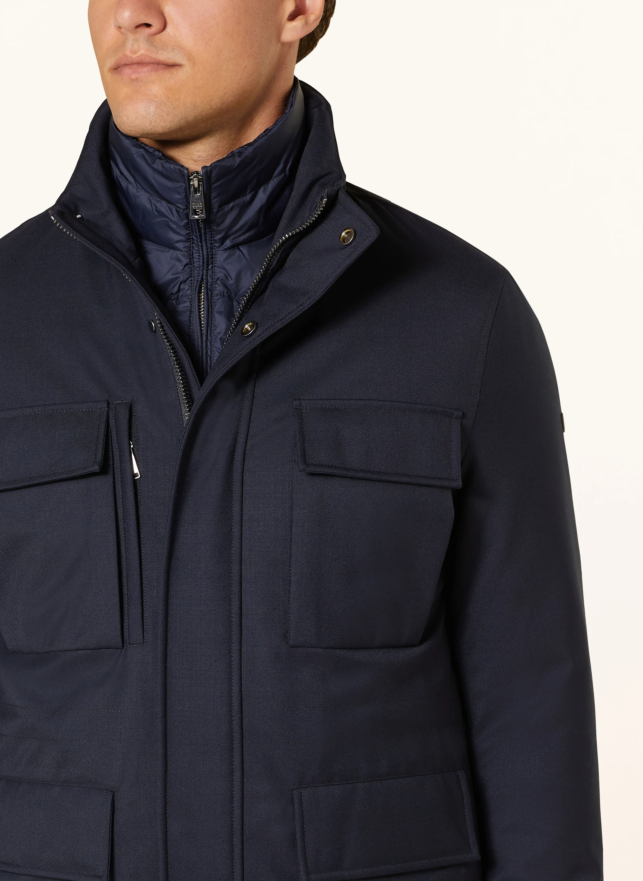 DUNO Lightweight-Daunenjacke CIRCUT mit herausnehmbarer Blende