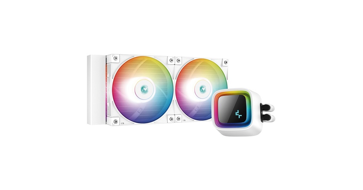DeepCoolLS520 240 mm waterkoeling  (Wit)