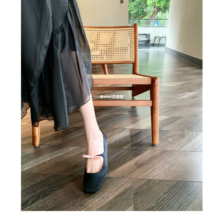 Anran - Mary Jane-schoenen met lint