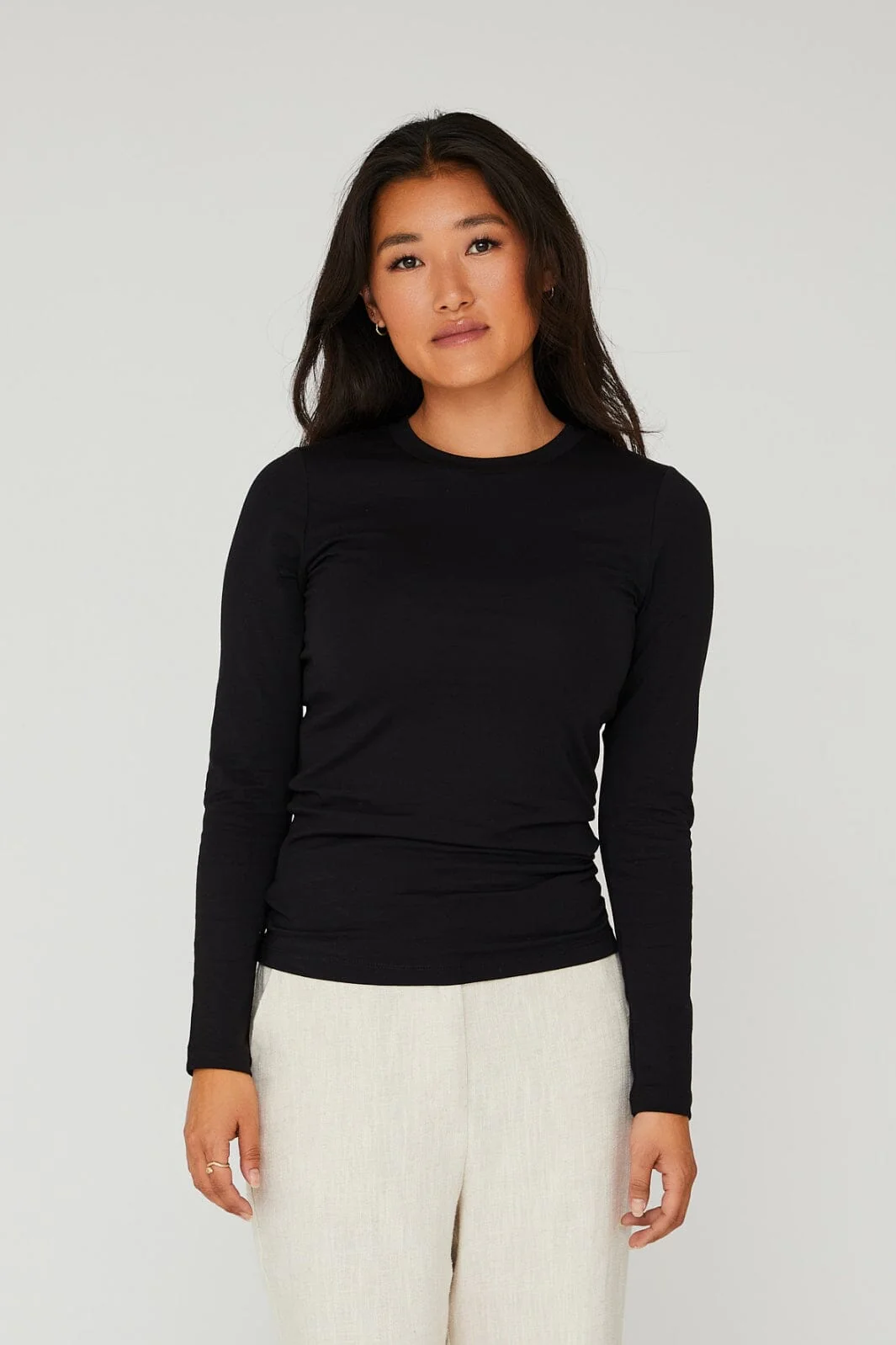 A-View Stabil Top L/S 999 black