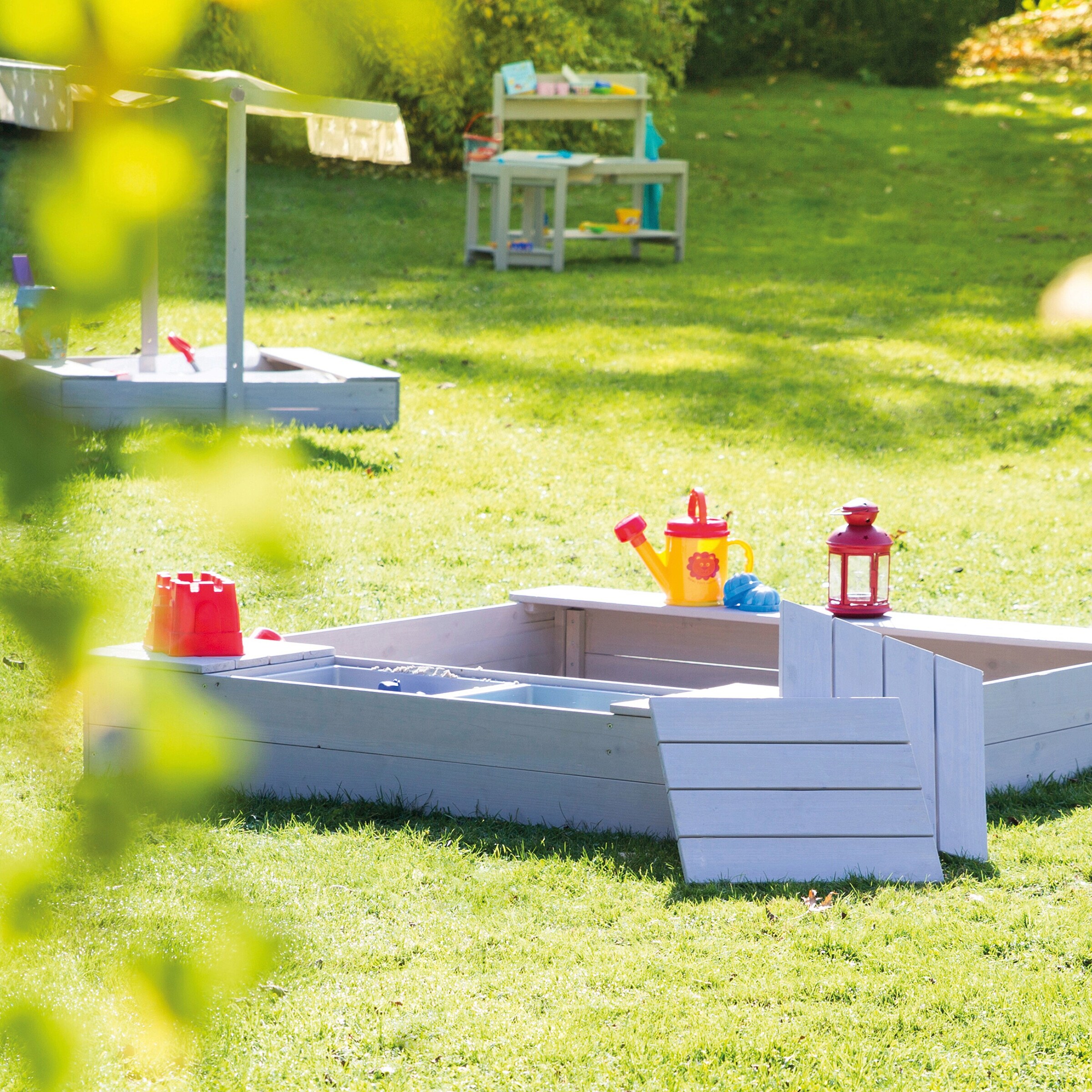 roba Sandkasten Outdoor + mit Spielwannen Outdoor +