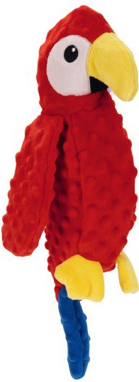 Beeztees hondenspeelgoed papegaai Lor rood 43 x 14 x 8 cm