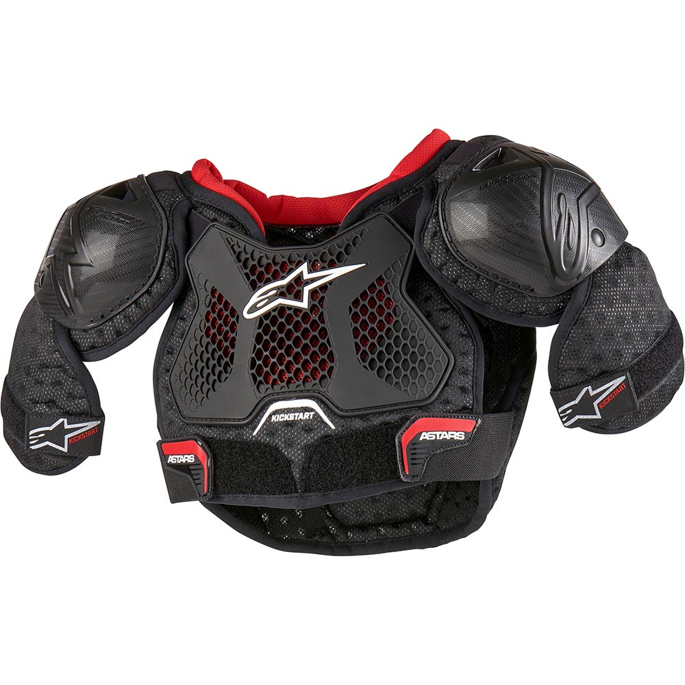 Alpinestars - Gilet anatomique enfant Bionic Action Kickstart Noir / Rouge