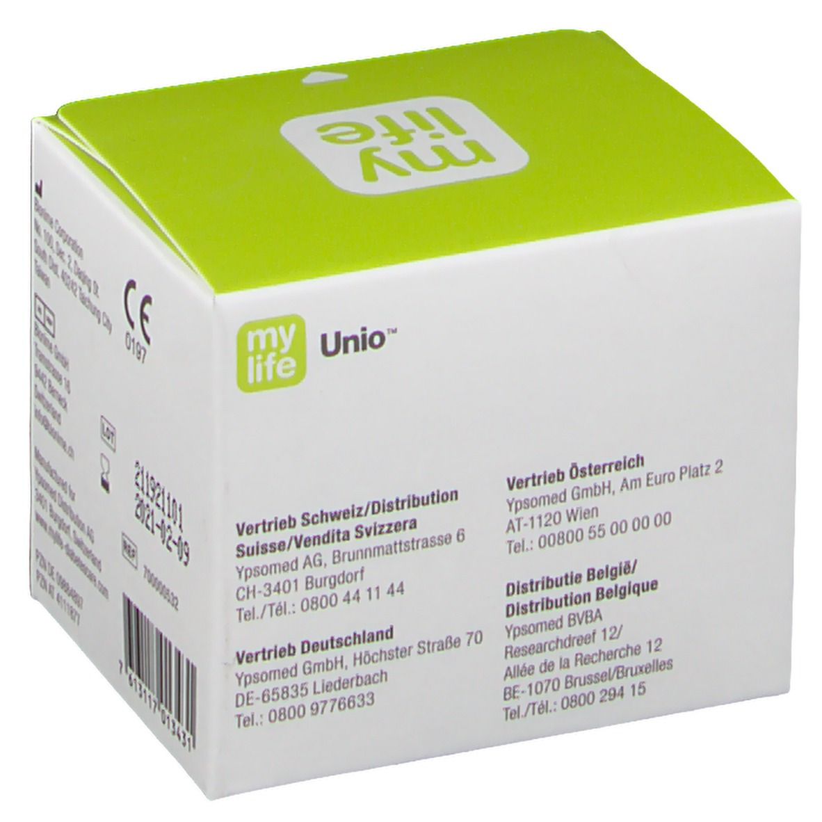 mylife Unio Blutzucker-Teststreifen