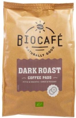 Biocafe - Coffee Pads - Dark Roast - 36 Stuks - Biologisch