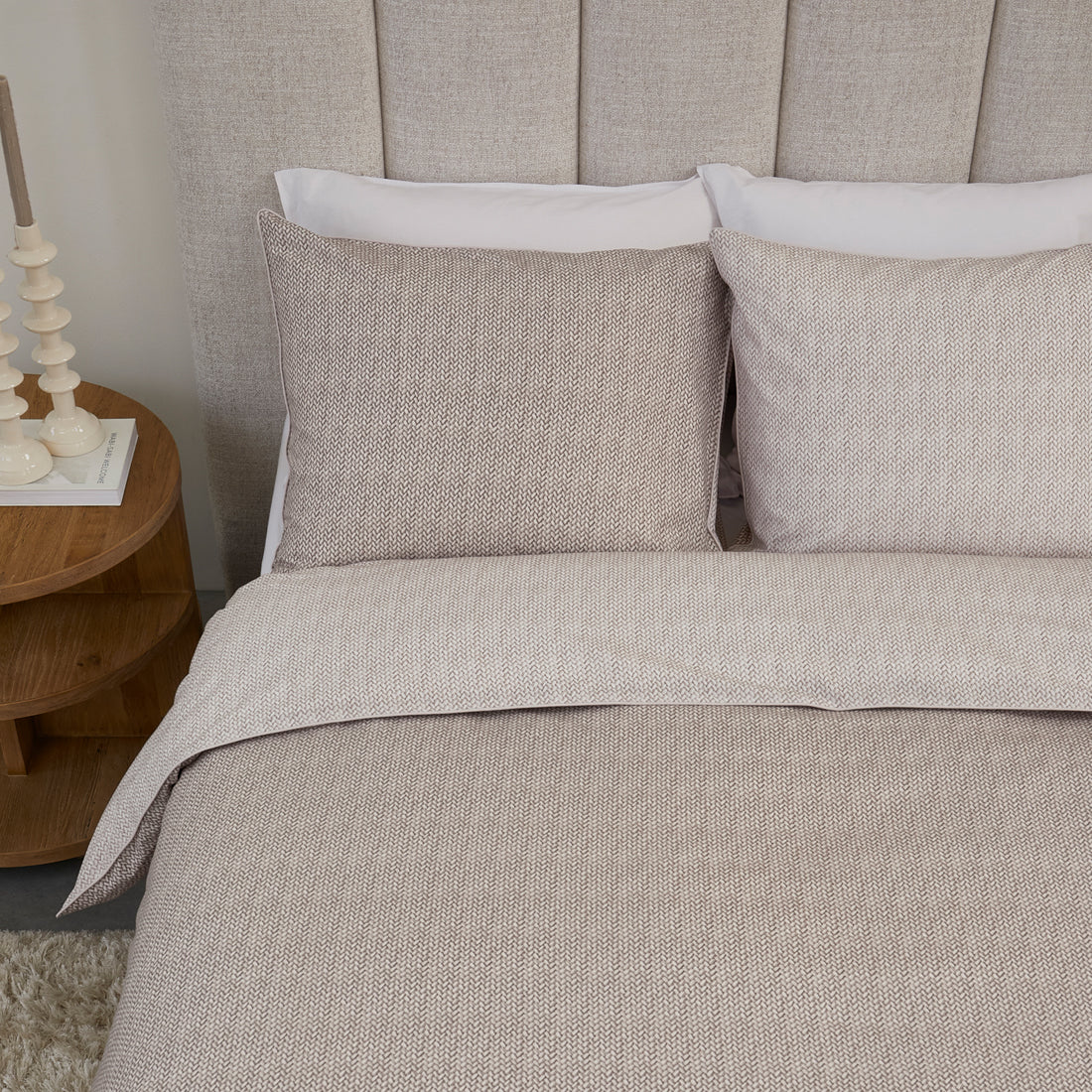Riviera Maison - RM Twisted sand 140x200|220 - Zand