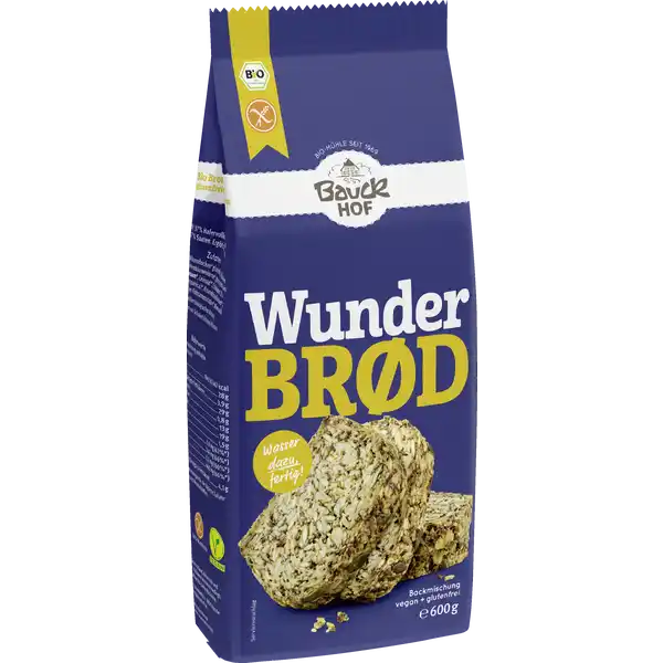 Bio Wunderbrød Backmischung