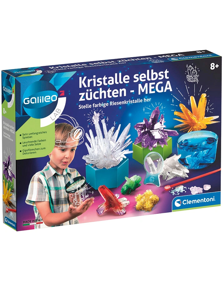 Kristalle selbst züchten Mega (Experimentierkasten)