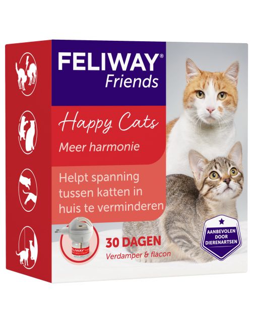 Feliway Friends Startset - Anti stressmiddel - 48ml 1 maand