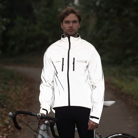 REFLECT 360  Herren-Regenjacke  silber  L