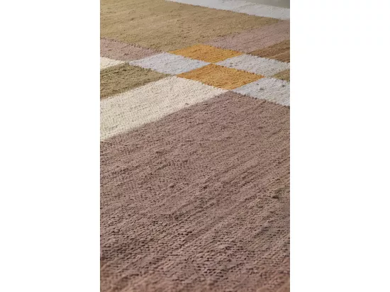 Tapis de coton 120 cm diam.