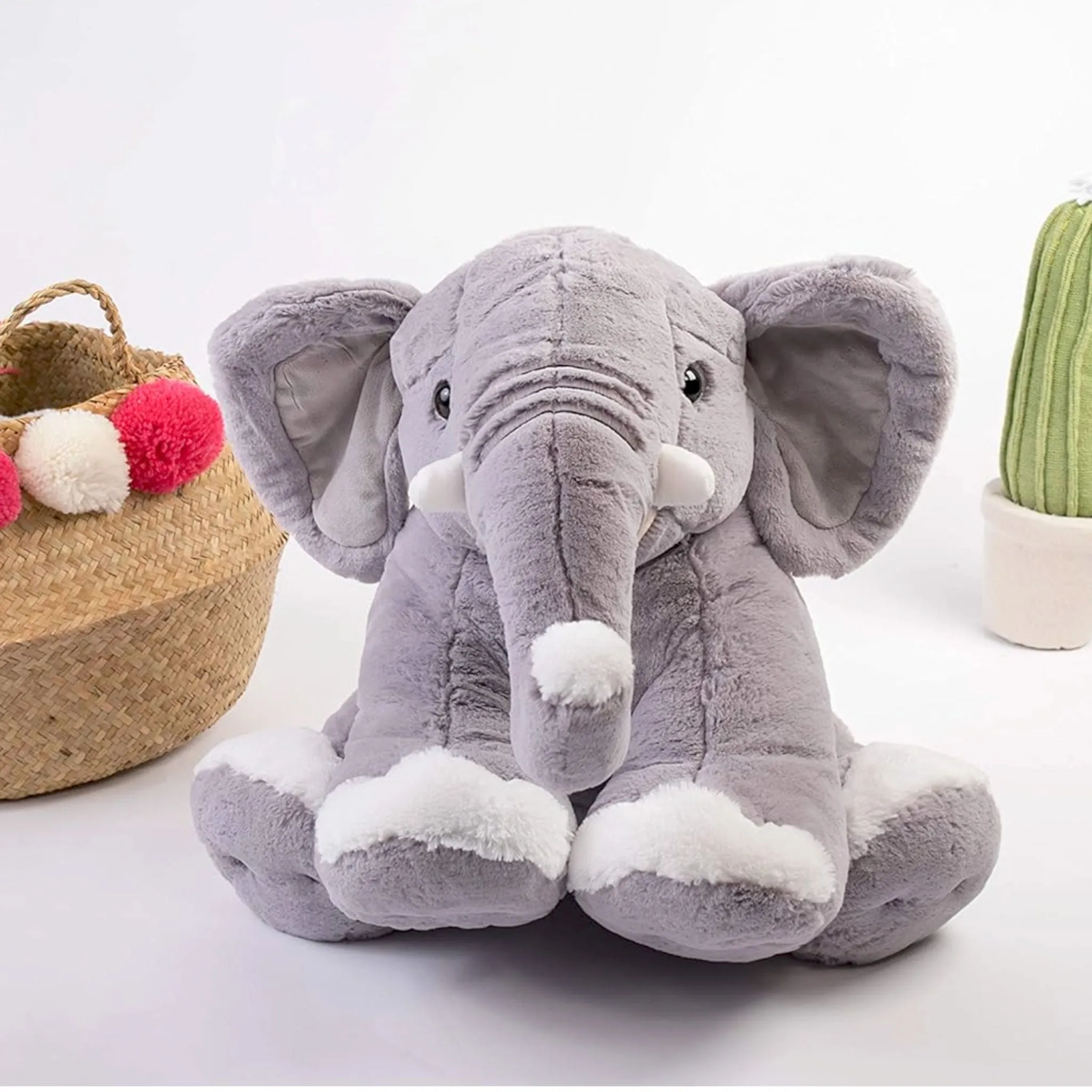 Clément - Équipement Peluche Éléphant 20''