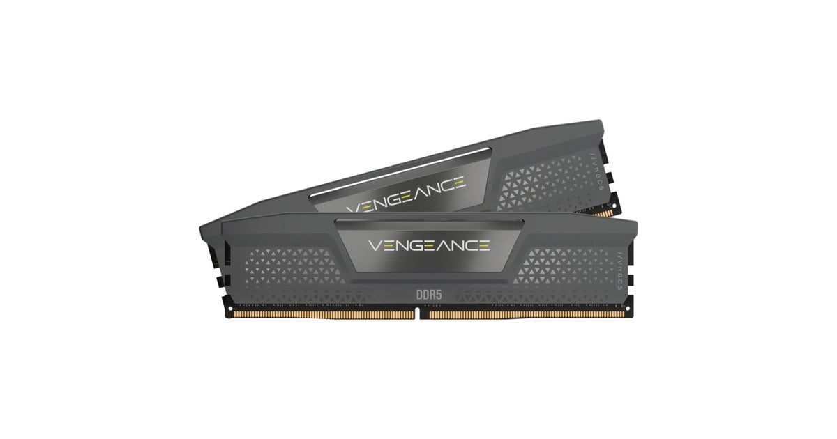Corsair32 GB DDR5-6000 (2x 16 GB) Kit werkgeheugen  (Grijs, CMK32GX5M2E6000Z36, Vengeance, XMP, EXPO)