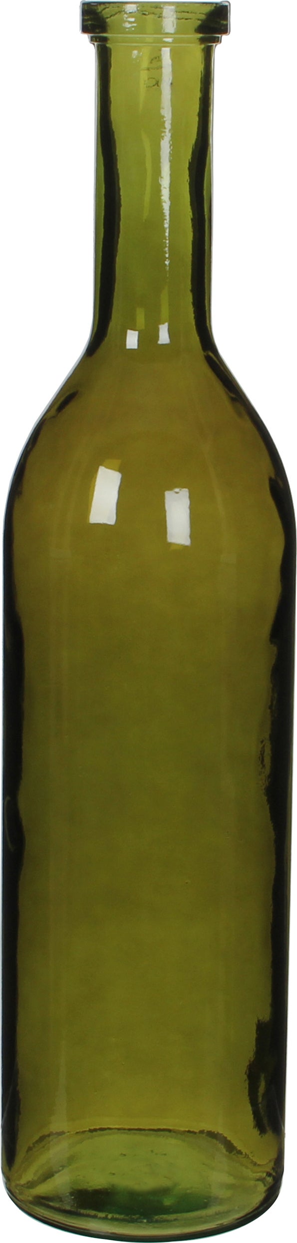 Mica Decorations fles Rioja groen D 18 H 75 cm