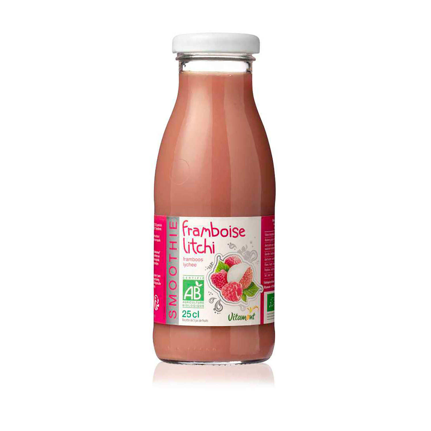 Smoothie Framboise Litchi bio