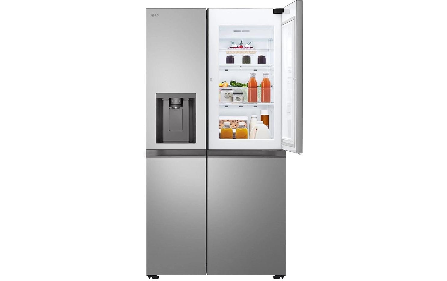 Foodcenter GSJC41PYPE Silber<br>Side-by-Side Kühlschrank