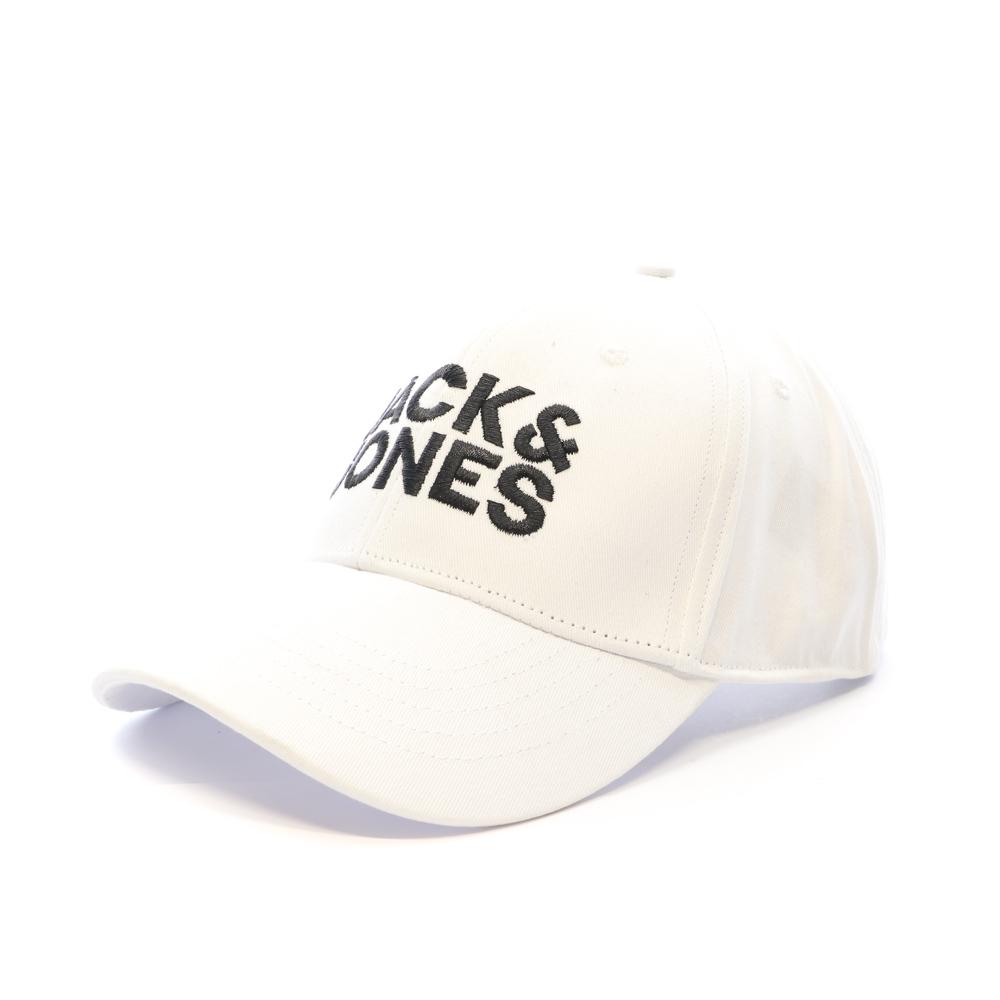 Jack & Jones Casquette Blanche/Noire Homme Jack & Jones Jacgall