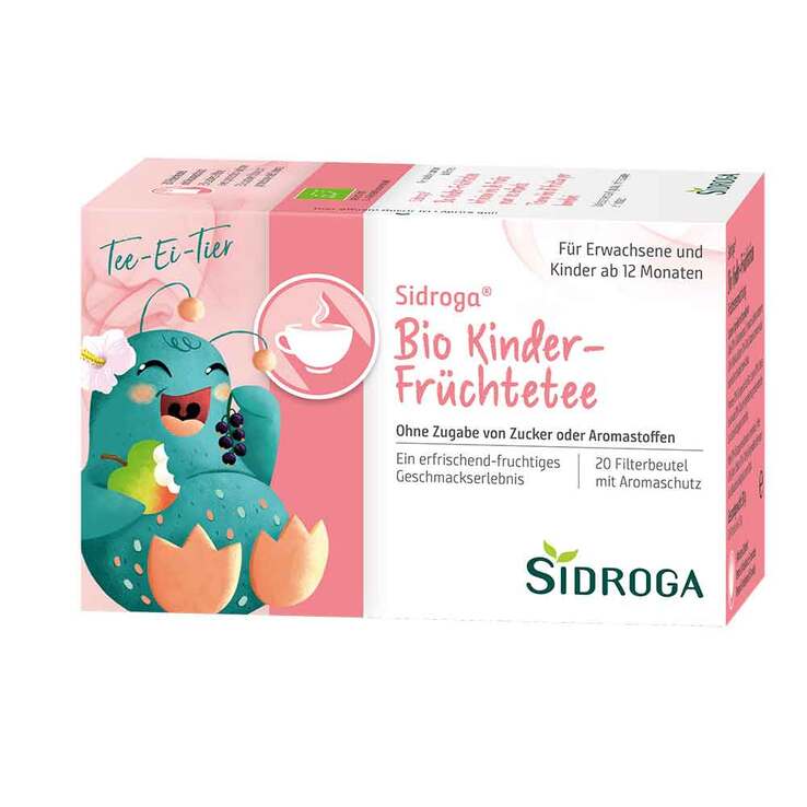 Sidroga Bio Kinder-Früchtetee Filterbeutel, 20X1.5 g
